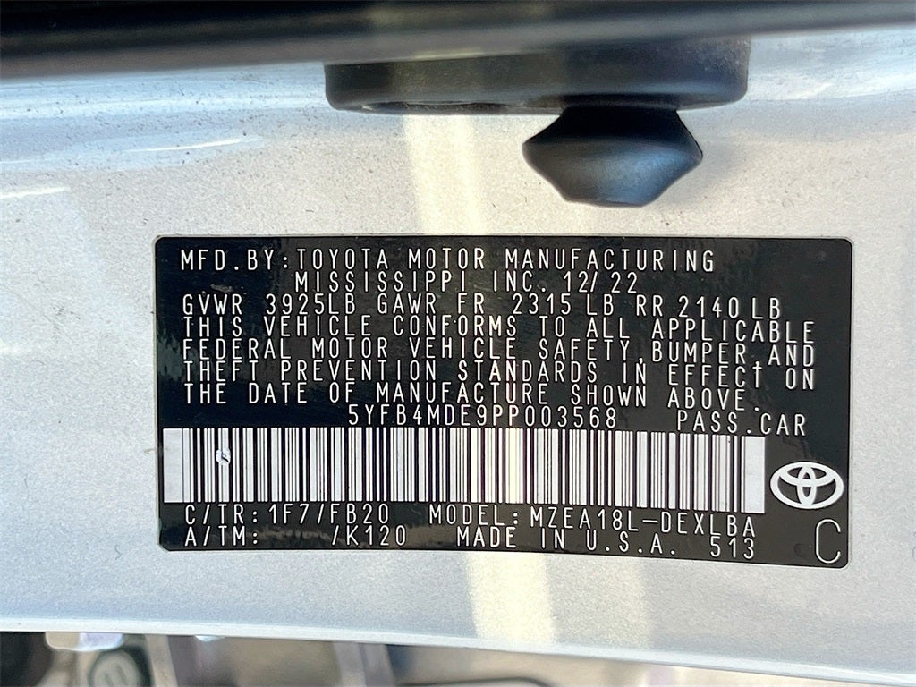 2023 Toyota Corolla LE