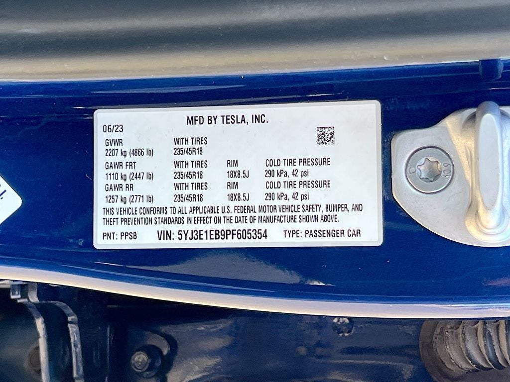 2023 Tesla Model 3 Long Range