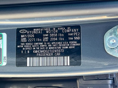 2026 Hyundai Elantra SEL Sport