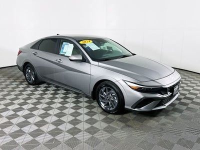 2024 Hyundai Elantra Hybrid Blue