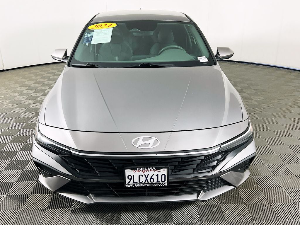 2024 Hyundai Elantra Hybrid Blue
