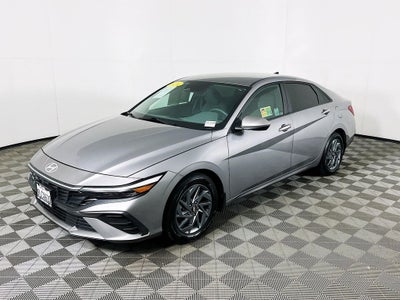2024 Hyundai Elantra Hybrid Blue