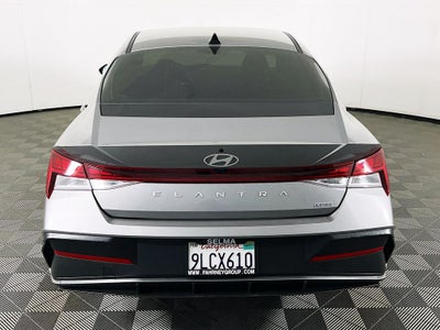 2024 Hyundai Elantra Hybrid Blue