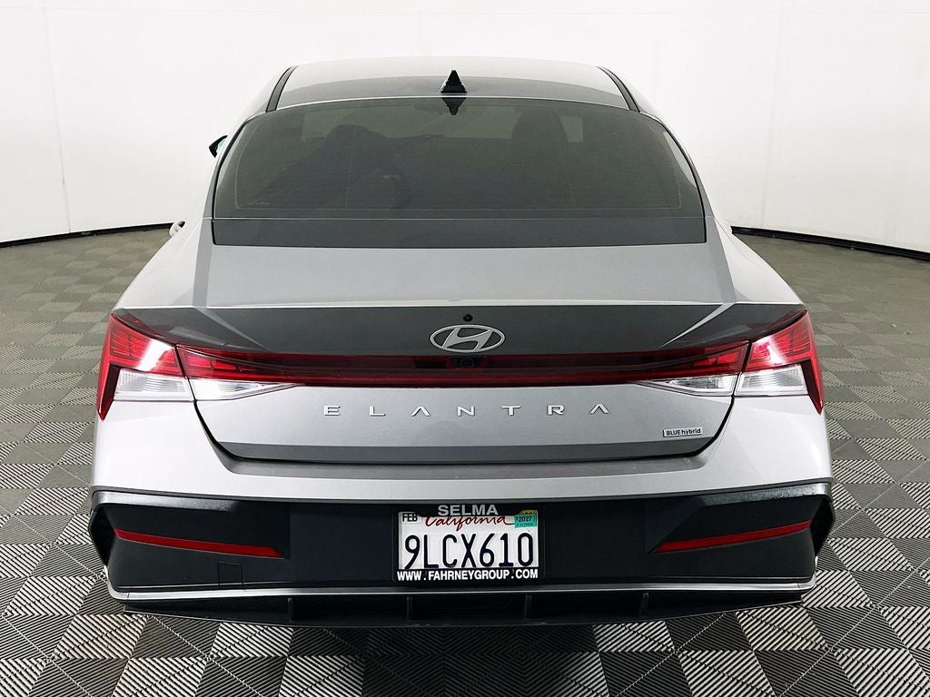 2024 Hyundai Elantra Hybrid Blue