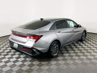 2024 Hyundai Elantra Hybrid Blue