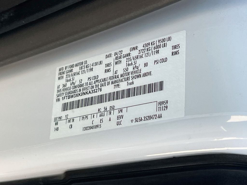2022 Ford E-Transit-350 Base