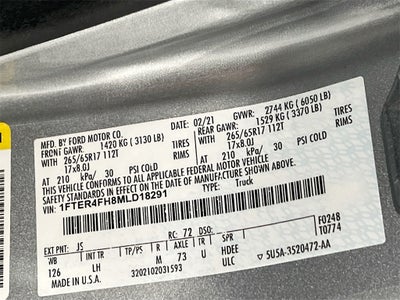 2021 Ford Ranger XLT