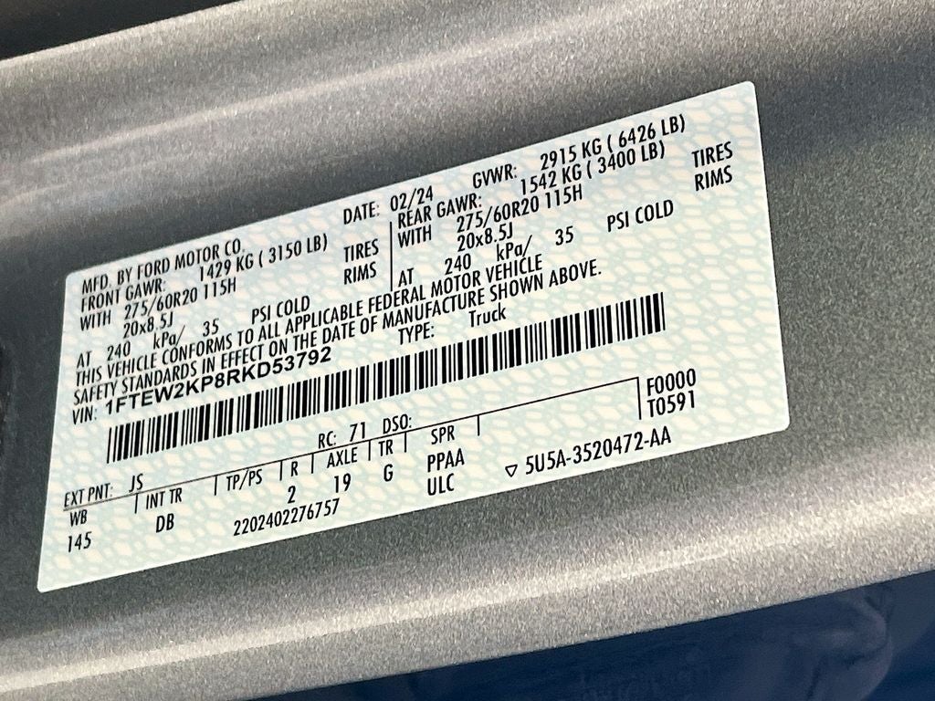 2024 Ford F-150 STX