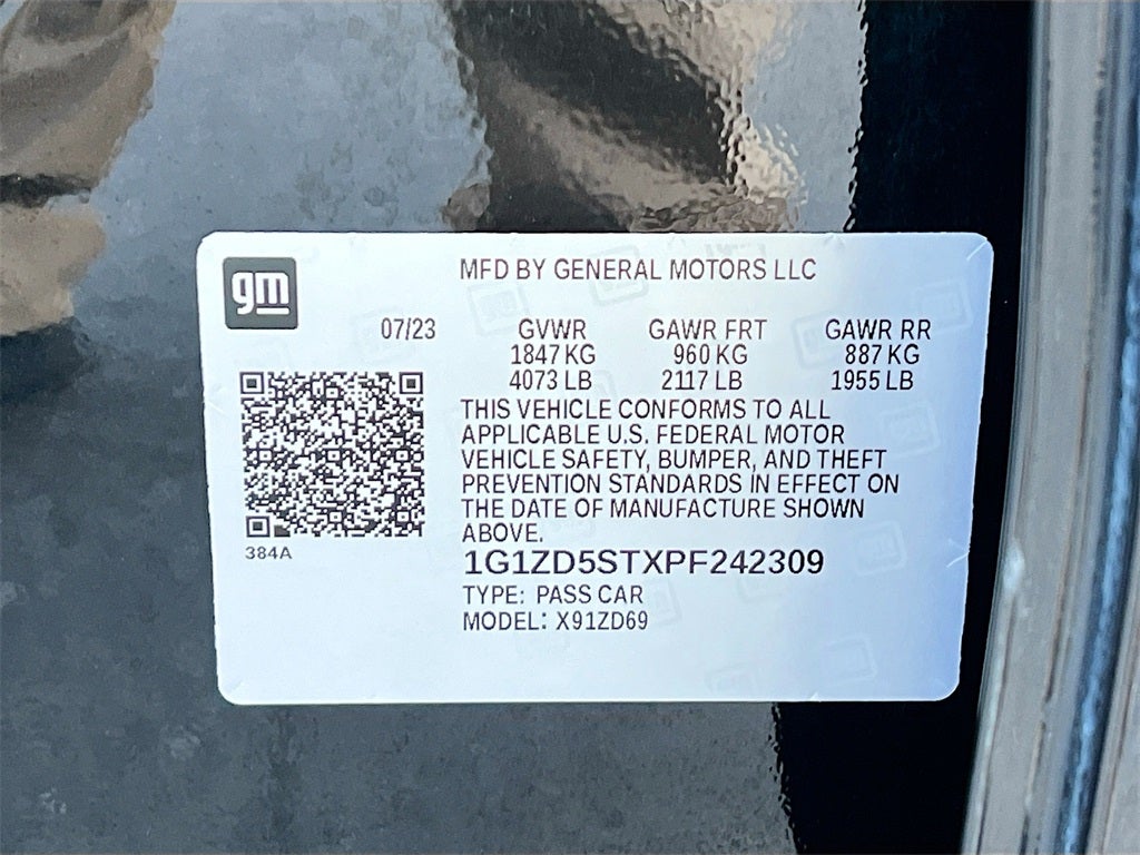 2023 Chevrolet Malibu LT 1LT