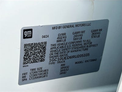 2024 Chevrolet Silverado EV Work Truck