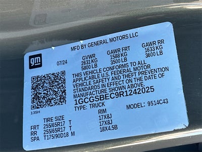 2024 Chevrolet Colorado Work Truck