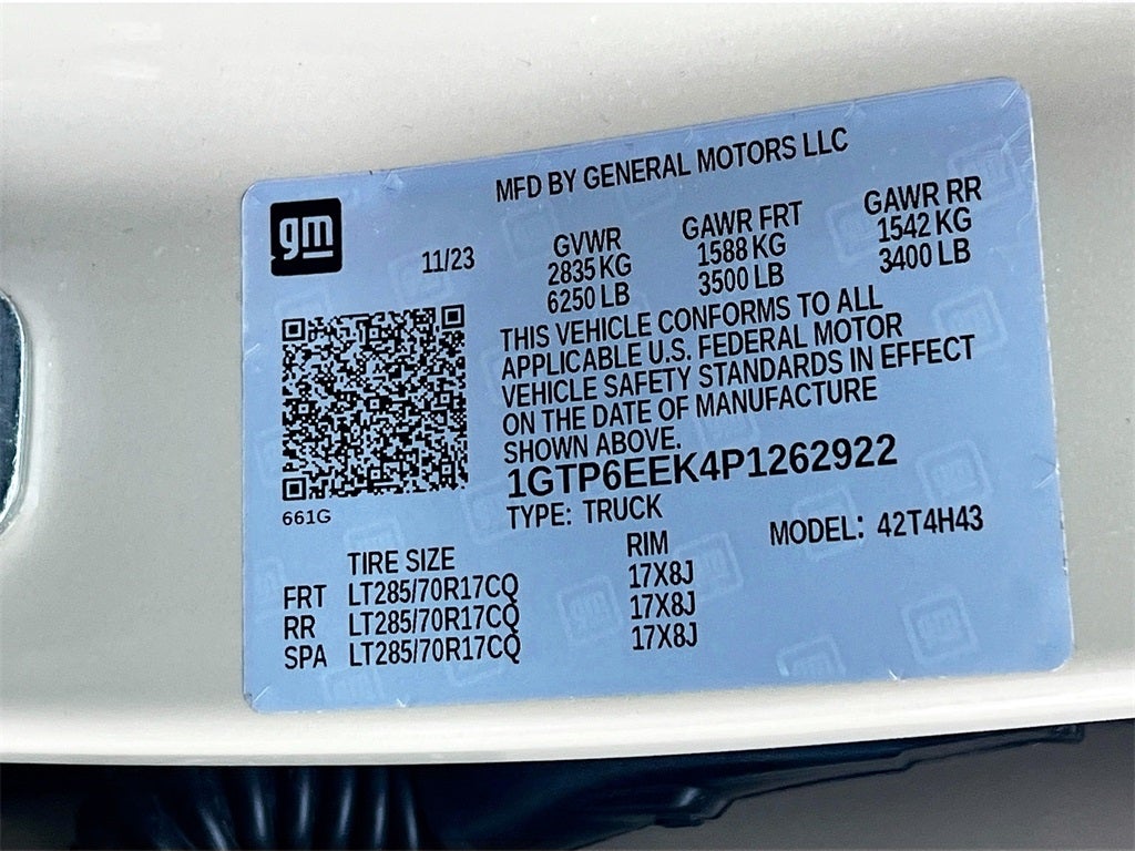 2023 GMC Canyon AT4X