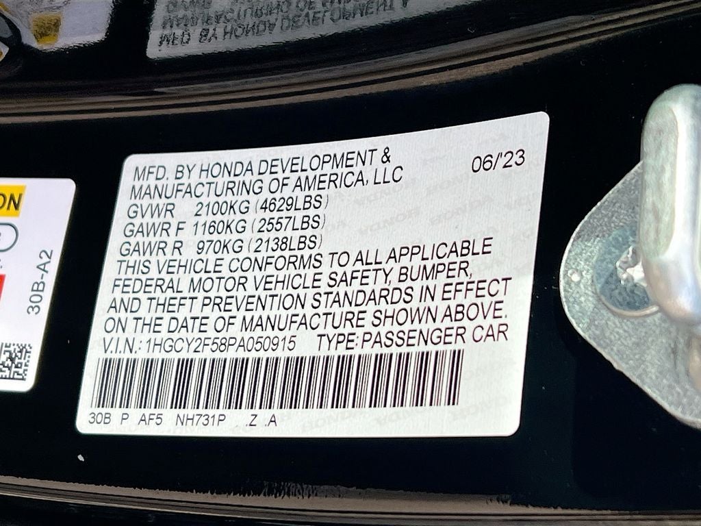 2023 Honda Accord Hybrid Sport