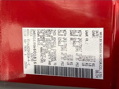 2025 Nissan Frontier PRO-X