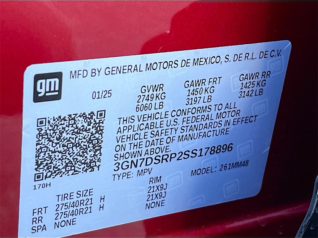 2025 Chevrolet Equinox EV RS