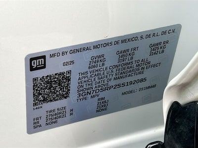 2025 Chevrolet Equinox EV RS