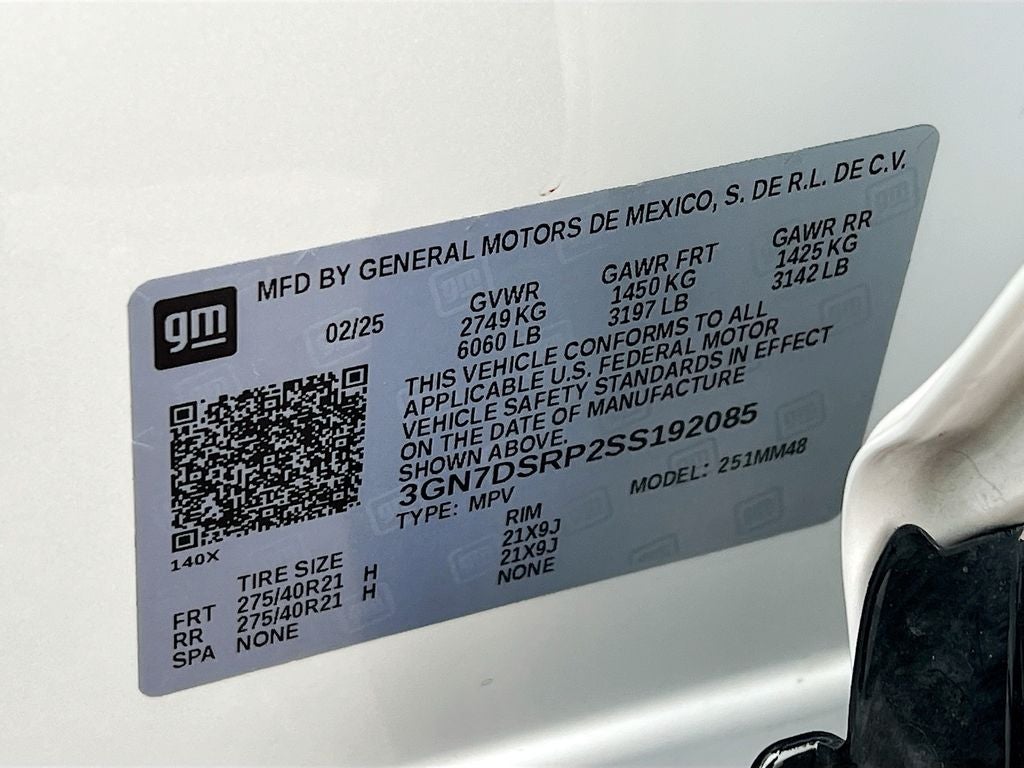 2025 Chevrolet Equinox EV RS