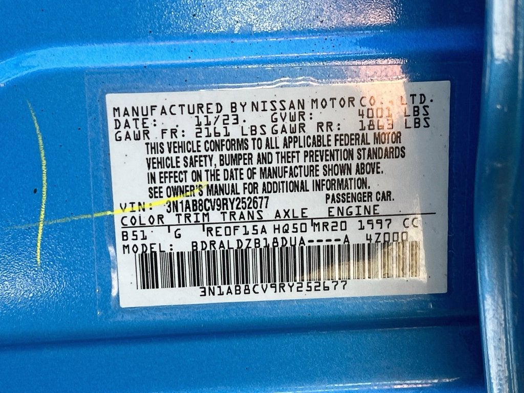 2024 Nissan Sentra SV
