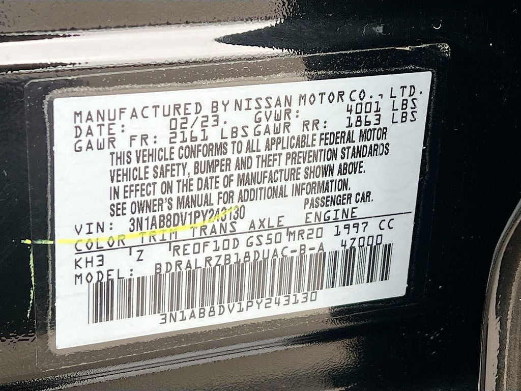 2023 Nissan Sentra SR