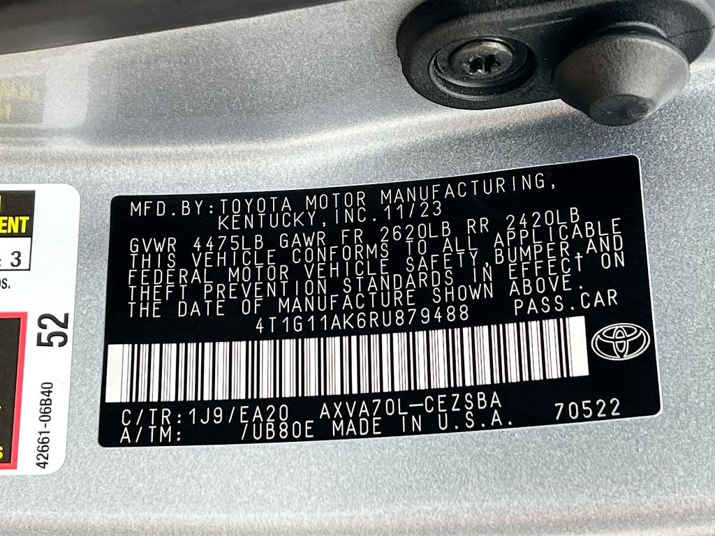 2024 Toyota Camry SE