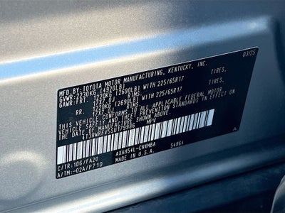 2025 Toyota RAV4 Hybrid XLE