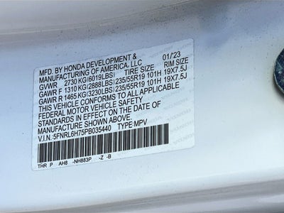 2023 Honda Odyssey Sport