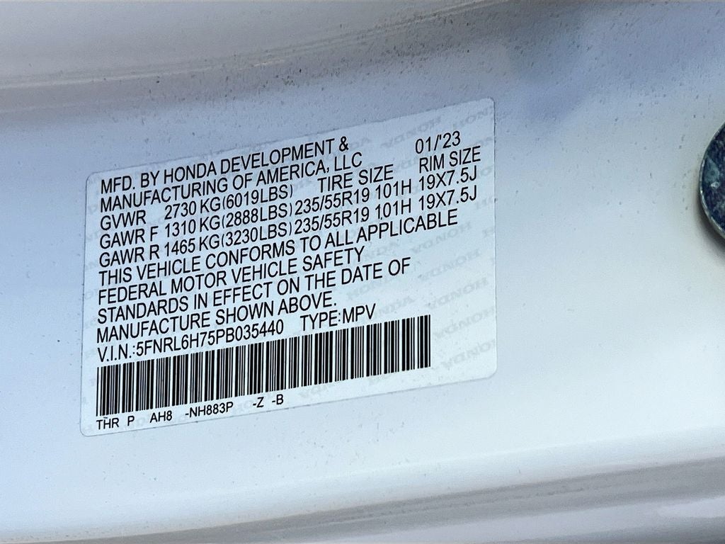 2023 Honda Odyssey Sport