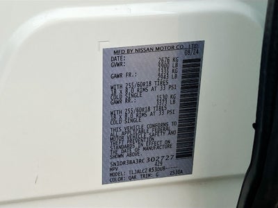 2024 Nissan Pathfinder SV