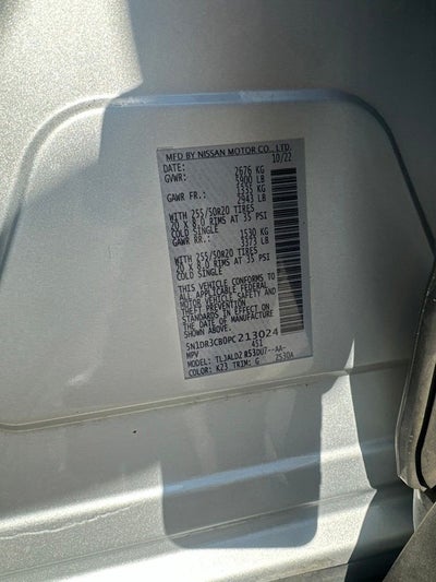 2023 Nissan Pathfinder SL