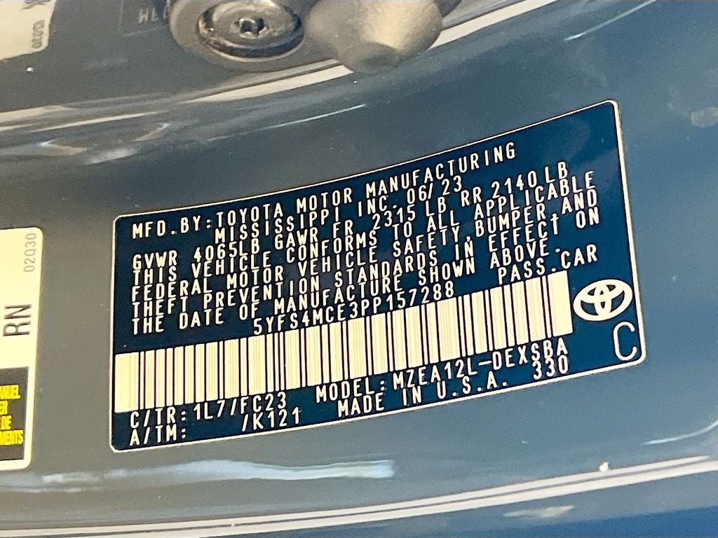 2023 Toyota Corolla SE