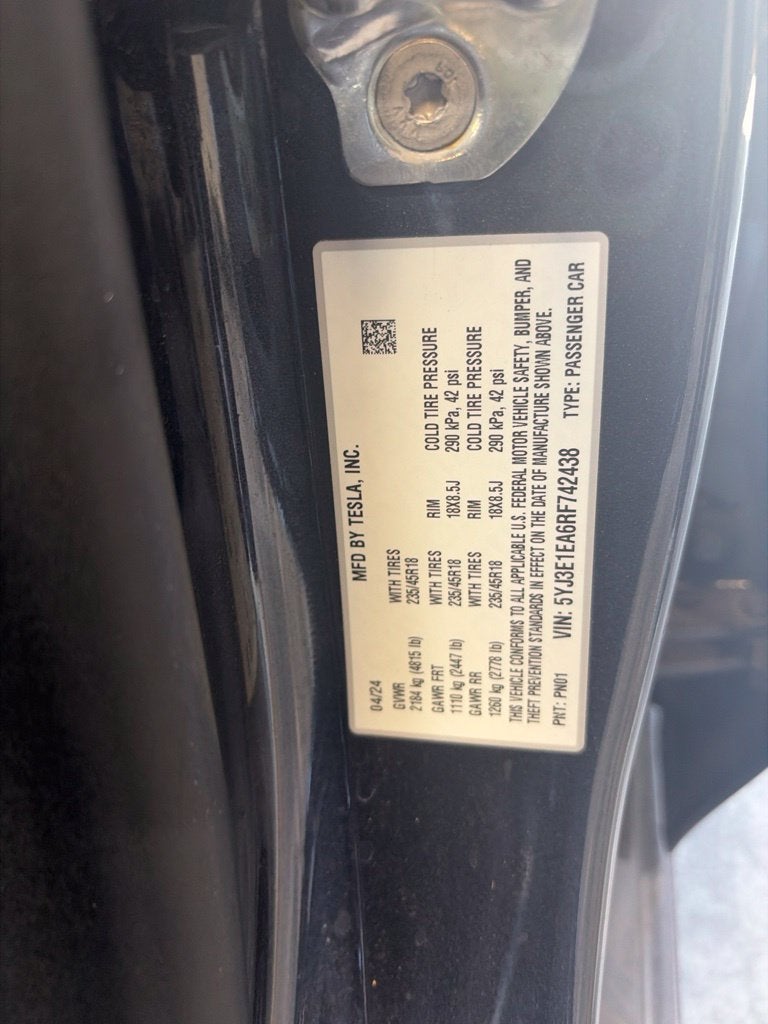 2024 Tesla Model 3 Base