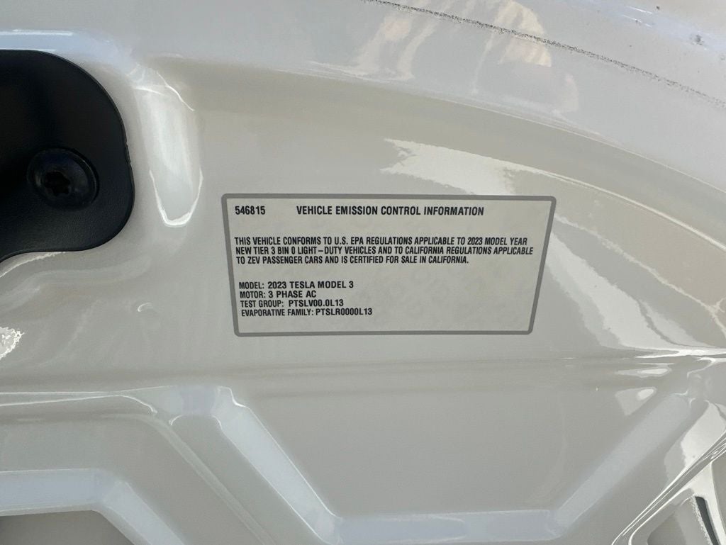 2023 Tesla Model 3 Base