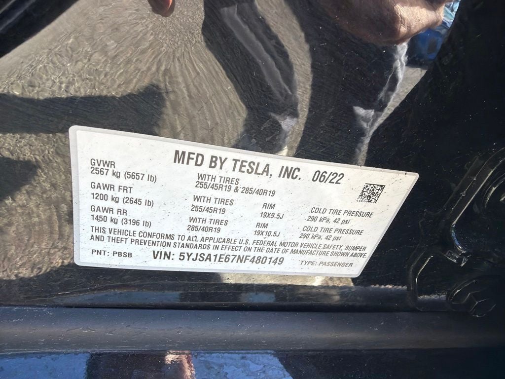 2022 Tesla Model S Plaid