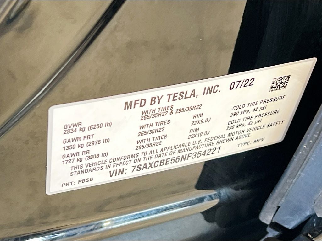 2022 Tesla Model X Base