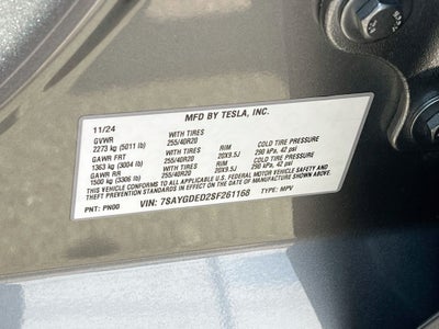 2025 Tesla Model Y Long Range