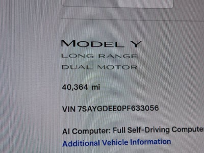 2023 Tesla Model Y Long Range