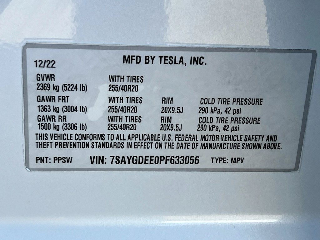 2023 Tesla Model Y Long Range