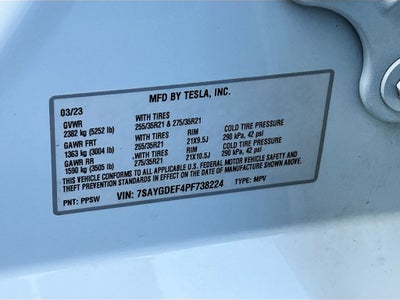 2023 Tesla Model Y Performance