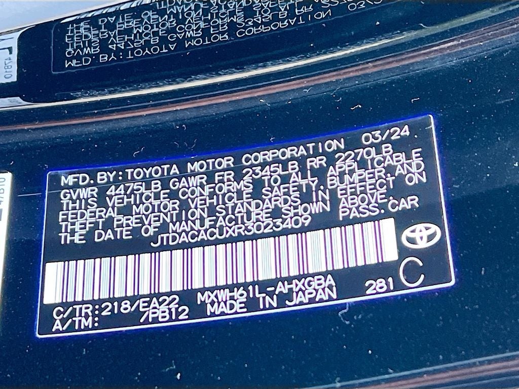 2024 Toyota Prius Prime XSE Premium