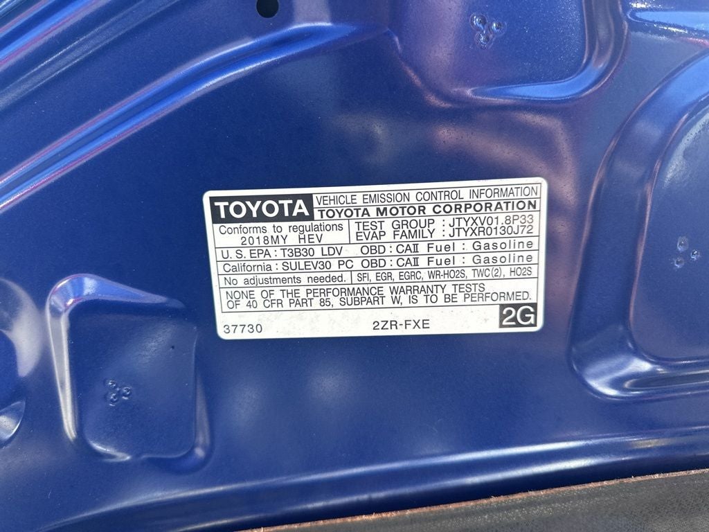 2018 Toyota Prius Two