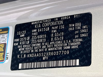 2024 Kia EV9 Light