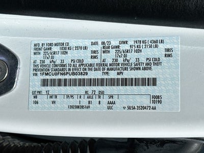 2023 Ford Escape Base
