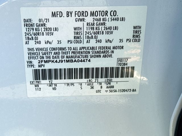 2021 Ford Edge SEL