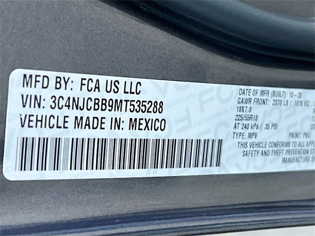 2021 Jeep Compass Altitude