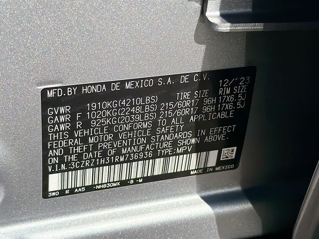 2024 Honda HR-V LX