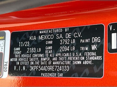 2024 Kia Forte GT-Line