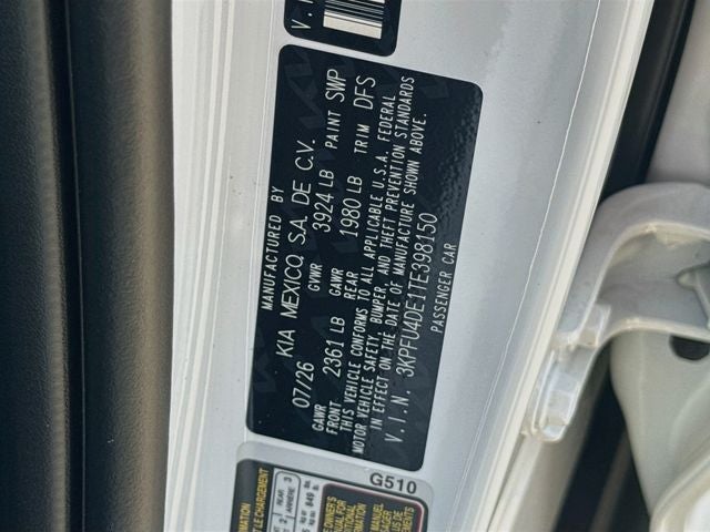 2026 Kia K4 EX