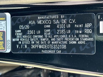 2026 Kia K4 GT-Line