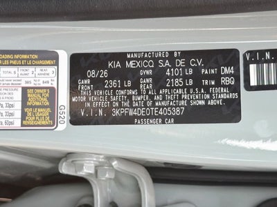2026 Kia K4 GT-Line