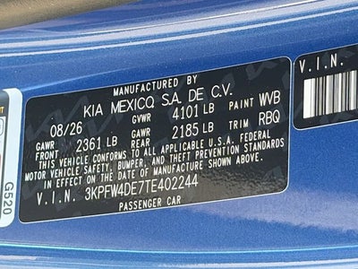 2026 Kia K4 GT-Line
